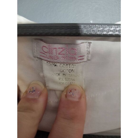 Cinzia white 3/4 Length sleeve cardigan with lace detail - Picture 5 of 8